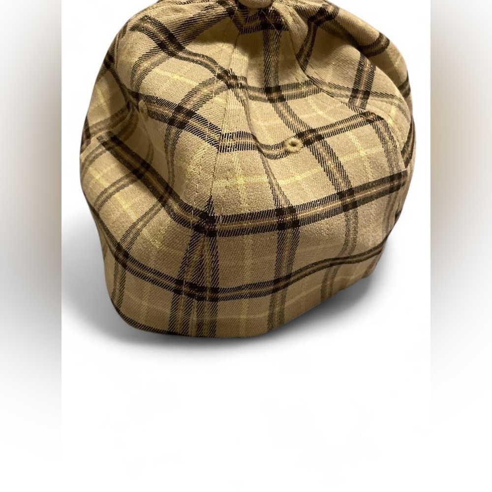 Hurley Tan and Brown Plaid Hat - Picture 4 of 4